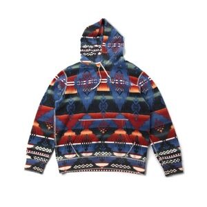 Polo Ralph Lauren Aztec Southwestern Beacon Fleece Hoodie Sweatshirt